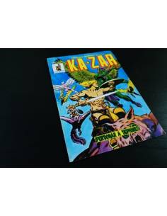 BASTANTE NUEVO HEROES MARVEL KAZAR 3 VERTICE KA-ZAR