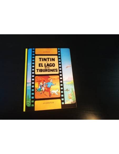 DE KIOSCO TINTIN Y EL LAGO DE LOS TIBURONES JUVENTUD HERGE