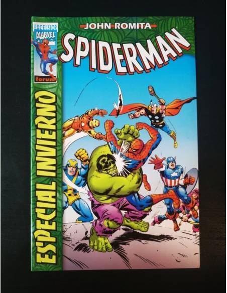 DE KIOSCO SPIDERMAN ESPECIAL INVIERNO JOHN ROMITA FORUM EXCELSIOR