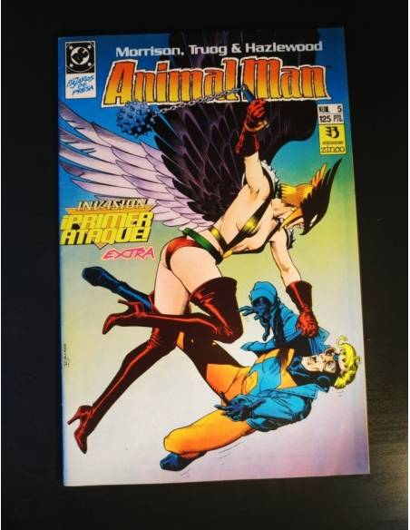 EXCELENTE ESTADO ANIMAL MAN 5 EDICIONES ZINCO DC