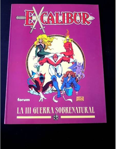 DE KIOSKO EXCALIBUR 15 FORUM LA III GUERRA SOBRENATURAL NOVELAS GRAFICAS