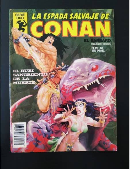 MUY BUEN ESTADO LA ESPADA SALVAJE DE CONAN 40 SERIE ORO PLANETA