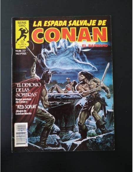 MUY BUEN ESTADO LA ESPADA SALVAJE DE CONAN 22 SERIE ORO PLANETA