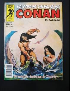 MUY BUEN ESTADO LA ESPADA SALVAJE DE CONAN 38 SERIE ORO...