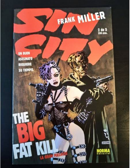 DE KIOSCO SIN CITY LA GRAN MASACRE 2 NORMA EDITORIAL FRANK MILLER