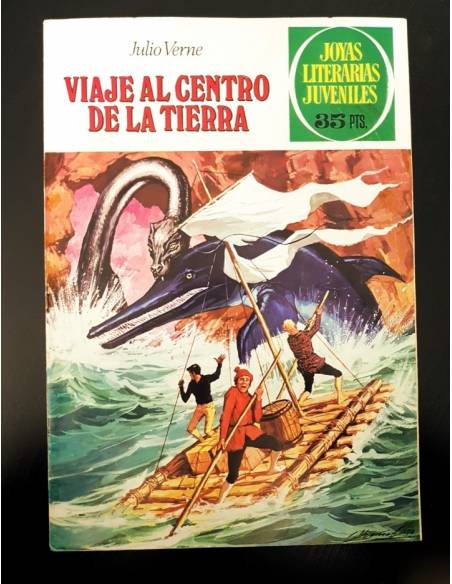 EXCELENTE ESTADO VIAJE AL CENTRO DE LA TIERRA 21 BRUGUERA JOYAS LITERARIAS