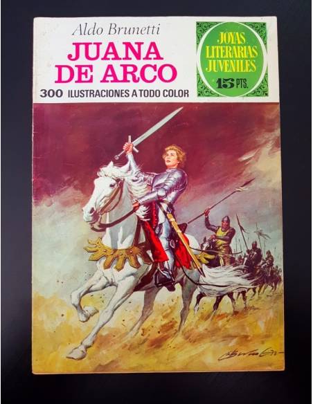 MUY BUEN ESTADO JUANA DE ARCO 109 BRUGUERA JOYAS LITERARIAS