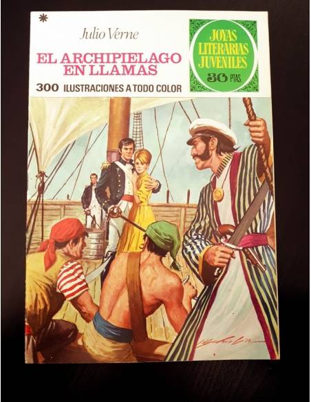 EXCELENTE ESTADO EL ARCHIPIELAGO EN LLAMAS 135 BRUGUERA JOYAS LITERARIAS