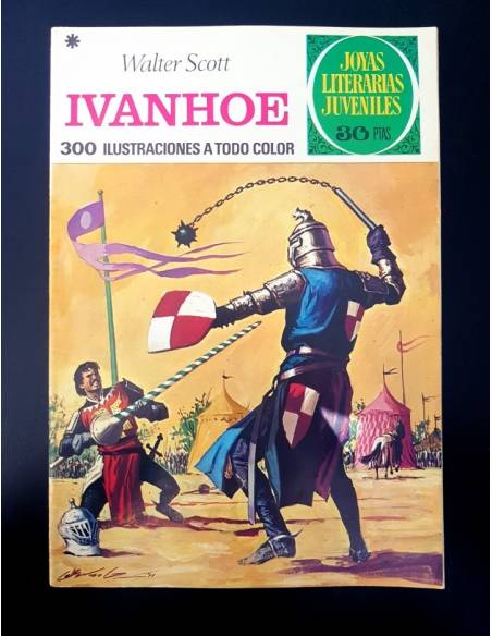 EXCELENTE ESTADO IVANHOE 16 BRUGUERA JOYAS LITERARIAS