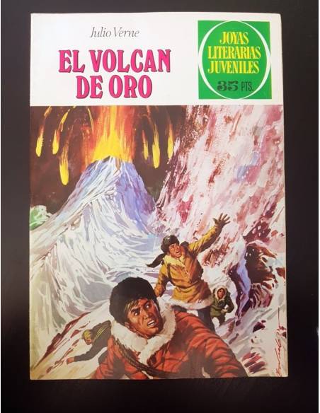 EXCELENTE ESTADO EL VOLCAN DE ORO 79 BRUGUERA JOYAS LITERARIAS