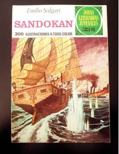 MUY BUEN ESTADO SANDOKAN 52 BRUGUERA JOYAS LITERARIAS