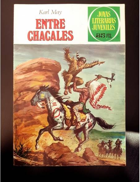 CASI EXCELENTE ESTADO ENTRE CHACALES 45 BRUGUERA JOYAS LITERARIAS