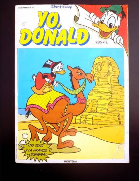 BUEN ESTADO YO DONALD 40 Y 42 MONTENA DISNEY