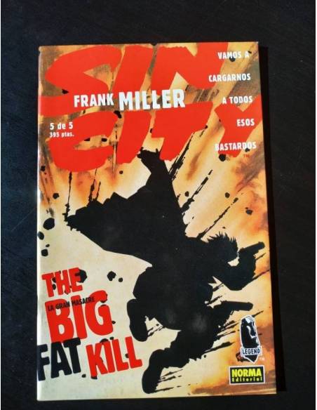 DE KIOSCO SIN CITY LA GRAN MASACRE 5 NORMA EDITORIAL FRAN MILLER