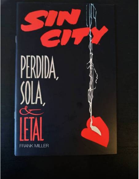 DE KIOSCO SIN CITY PERDIDA SOLA Y LETAL NORMA EDITORIAL FRANK MILLER