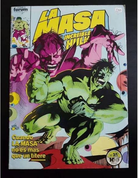 MUY BUEN ESTADO LA MASA 35 INCREIBLE HULK FORUM