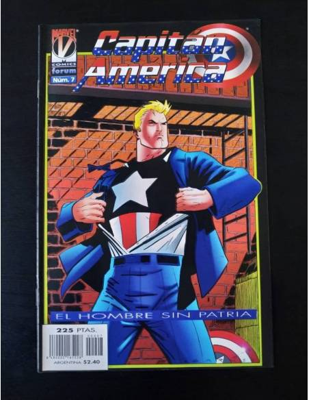 EXCELENTE ESTADO CAPITAN AMERICA 7 VOL III FORUM