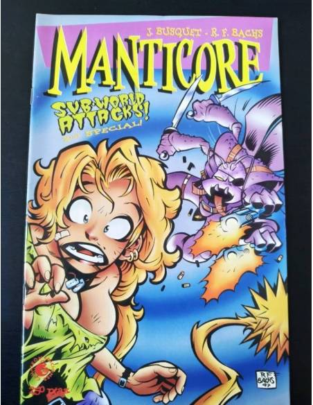 DE KIOSCO MANTICORE SUBWORLD ATTACKS CAMALEON