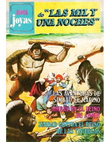 MUY BUEN ESTADO LAS AVENTURAS DE SIMBAD EL MARINO SUPER JOYAS 18 EDITORIAL BRUGUERA