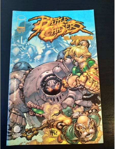 EXCELENTE ESTADO BATTLE CHASERS EL RETORNO 4 VOL II PLANETA