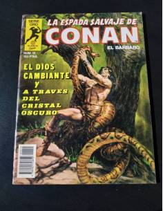 EXCELENTE ESTADO LA ESPADA SALVAJE DE CONAN 15 SERIE ORO...