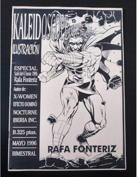 DE KIOSCO KALEID OSCOPE ILUSTRACION ESPECIAL SALON DEL COMIC 1996 RAFA FONTERIZ