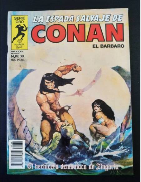 EXCELENTE ESTADO LA ESPADA SALVAJE DE CONAN 38 FORUM SERIE ORO