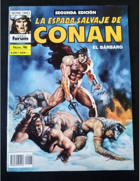 DE KIOSCO LA ESPADA SALVAJE DE CONAN 96 SEGUNDA EDICION FORUM SERIE ORO