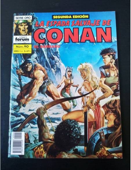 DE KIOSCO LA ESPADA SALVAJE DE CONAN 90 SEGUNDA EDICION FORUM SERIE ORO