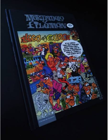 DE KIOSCO MORTADELO Y FILEMON LLEGO EL EURO ANIVERSARIO 50 CIRCULO DE LECTORES