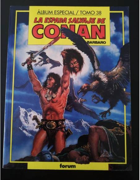 EXCELENTE ESTADO LA ESPADA SALVAJE DE CONAN 38 ALBUM ESPECIAL FORUM