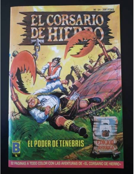 DE KIOSCO EL CORSARIO DE HIERRO 54 EDICION HISTORICA EDICIONES B
