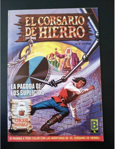 DE KIOSCO EL CORSARIO DE HIERRO 8 EDICION HISTORICA EDICIONES B