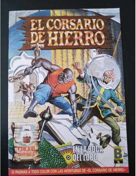 DE KIOSCO EL CORSARIO DE HIERRO 4 EDICION HISTORICA EDICIONES B