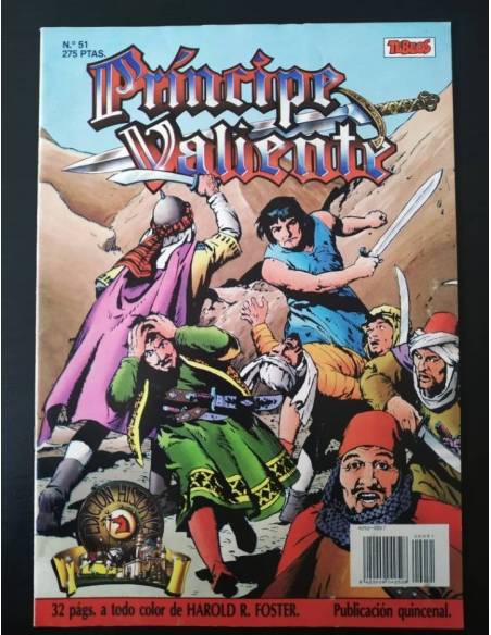 DE KIOSCO PRINCIPE VALIENTE 51 EDICION HISTORICA EDICIONES B