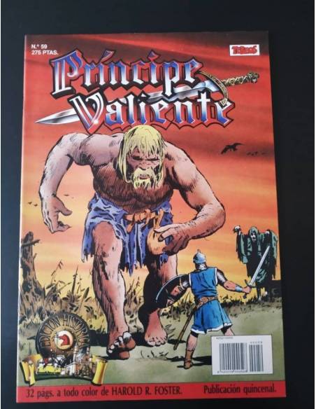 DE KIOSCO PRINCIPE VALIENTE 59 EDICION HISTORICA EDICIONES B