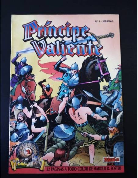 DE KIOSCO PRINCIPE VALIENTE 3 EDICION HISTORICA EDICIONES B