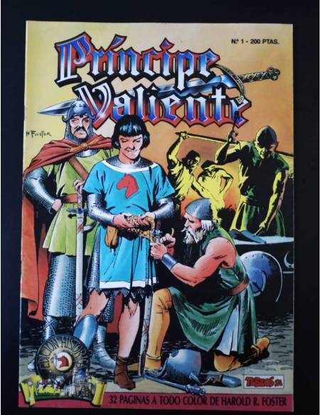 DE KIOSCO PRINCIPE VALIENTE 1 EDICION HISTORICA EDICIONES B