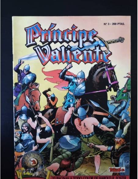 DE KIOSCO PRINCIPE VALIENTE 3 EDICION HISTORICA EDICIONES B