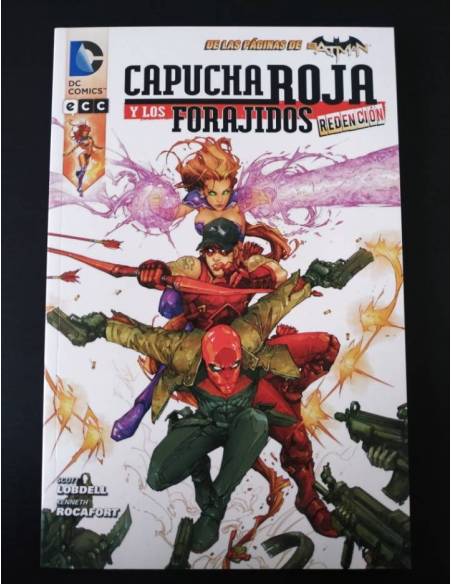 DE KIOSCO CAPUCHA ROJA Y LOS FORAJIDOS RENDICION DC COMICS ECC TOMO