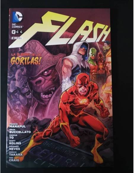 DE KIOSCO FLASH 4 DC COMICS ECC TOMO