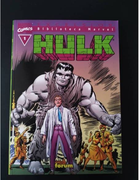 DE KIOSCO HULK 1 BIBLIOTECA MARVEL EXCELSIOR FORUM TOMO