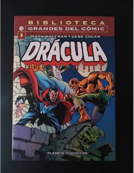 DE KIOSCO DRACULA 3 BIBLIOTECA GRANDES DEL COMIC PLANETA TOMO