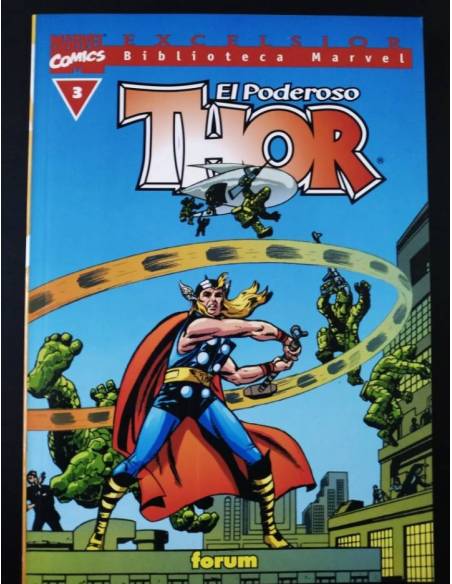 DE KIOSCO EL PODEROSO THOR 3 EXCELSIOR BIBLIOTECA MARVEL FORUM