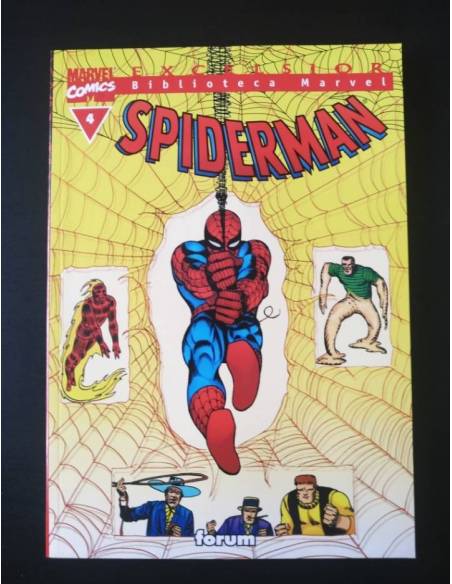 EXCELENTE ESTADO SPIDERMAN 4 EXCELSIOR BIBLIOTECA MARVEL FORUM