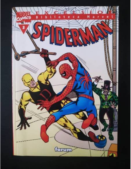 EXCELENTE ESTADO SPIDERMAN 3 EXCELSIOR BIBLIOTECA MARVEL FORUM