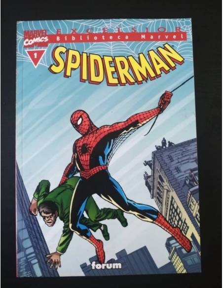 EXCELENTE ESTADO SPIDERMAN 1 EXCELSIOR BIBLIOTECA MARVEL FORUM