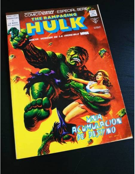 EXCELENTE ESTADO THE RAMPAGING HULK 8 VERTICE