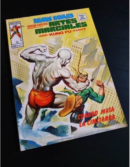 EXCELENTE ESTADO RELATOS SALVAJES 22 ARTES MARCIALES VERTICE