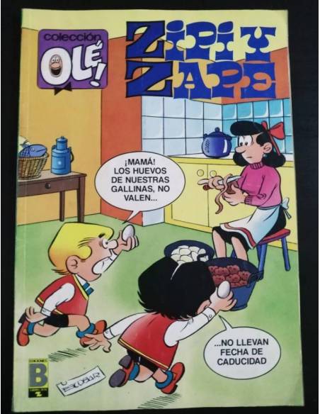 BASTANTE NUEVO 1° PRIMERA EDICION ZIPI Y ZAPE 324-Z.29 OLE EDICIONES B